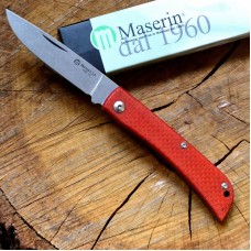 Maserin Scout manico micarta arancione