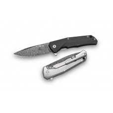 Lionsteel TRE Damasco Raindrop - goccia di pioggia fibra di carbonio