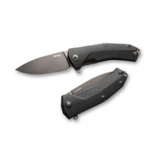 Lionsteel KUR lama nera washed manico G10 nero