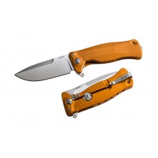 Lionsteel SR11 lama satinata  manico alluminio arancione