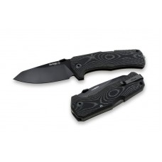 Lionsteel TM1 lama nera  manico micarta nero