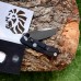 Lionsteel Rok lama satinata manico alluminio nero