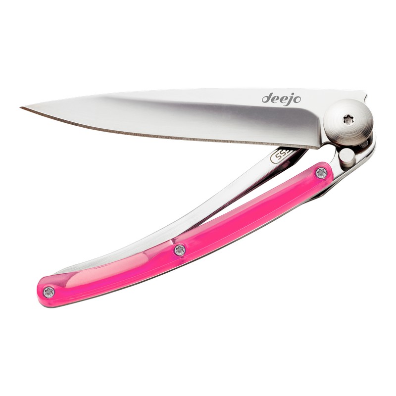 Deejo Colors 27g Rosa Coltello Chiudibile Campeggio Caccia Escursioni 9ap007 